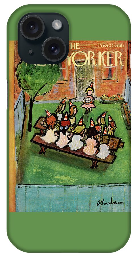 New Yorker August 23rd, 1958 iPhone Case