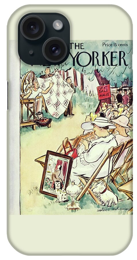 New Yorker August 3 1935 iPhone Case