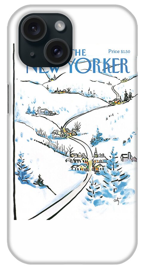 New Yorker December 8th, 1986 iPhone Case