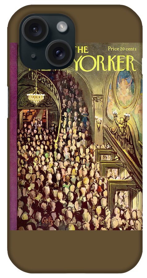 New Yorker February 16th, 1957 iPhone Case