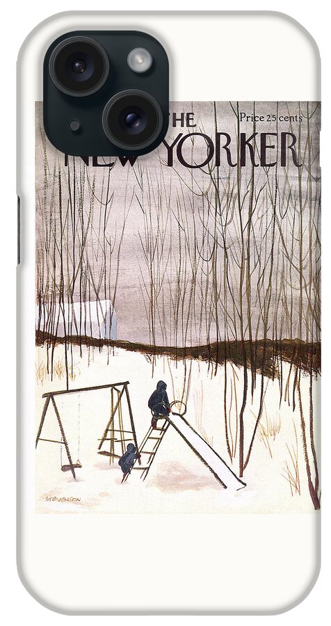 New Yorker January 5th, 1963 iPhone Case