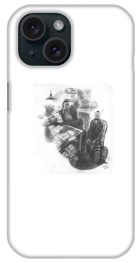 New Yorker July 1st, 1933 iPhone Case