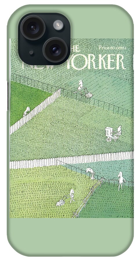 New Yorker July 21st, 1975 iPhone Case