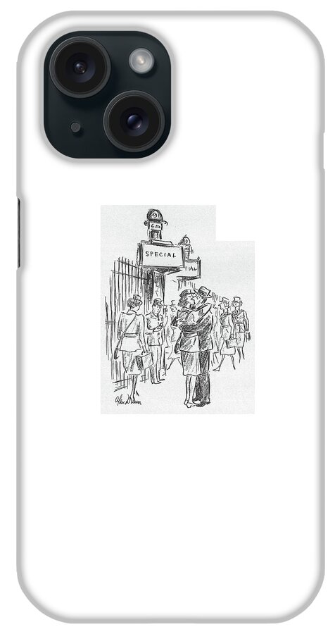 New Yorker July 25th, 1942 iPhone Case