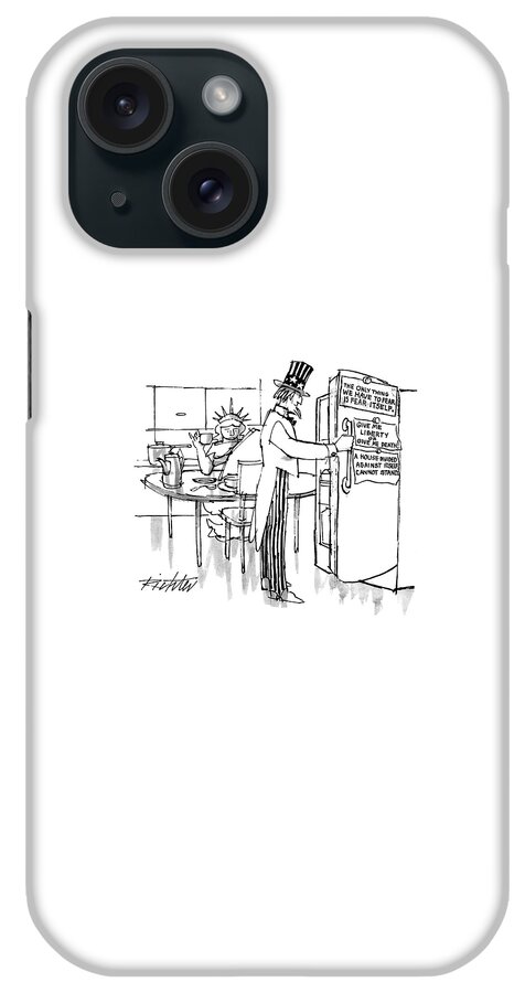 New Yorker March 23rd, 1992 iPhone Case