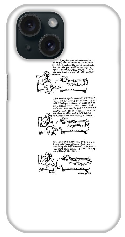 New Yorker March 31st, 1975 iPhone Case