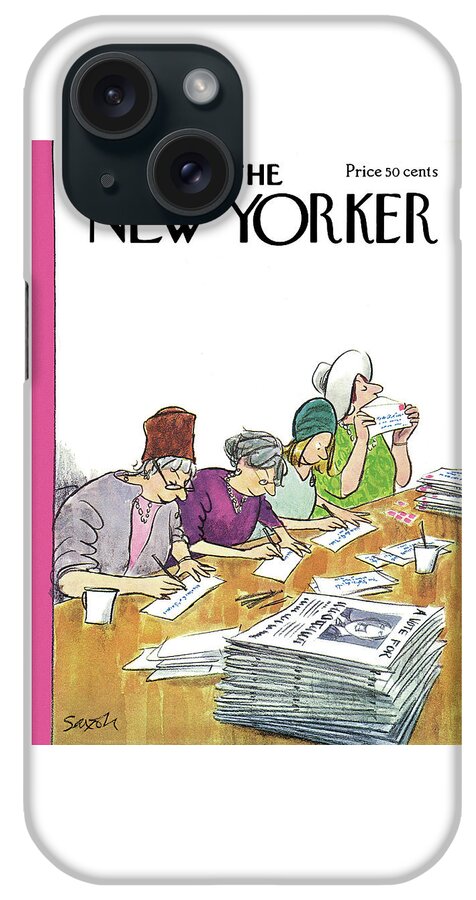 New Yorker October 15th, 1973 iPhone Case