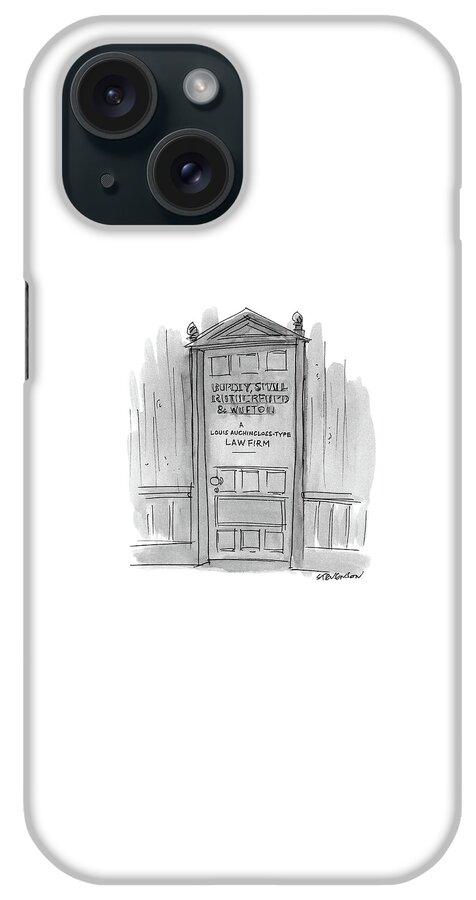 New Yorker October 6th, 1986 iPhone Case