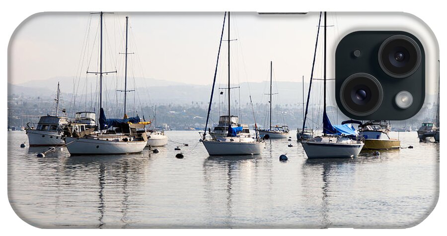 Bay iPhone Case featuring the photograph Newport Beach Bay Harbor California by Paul Velgos