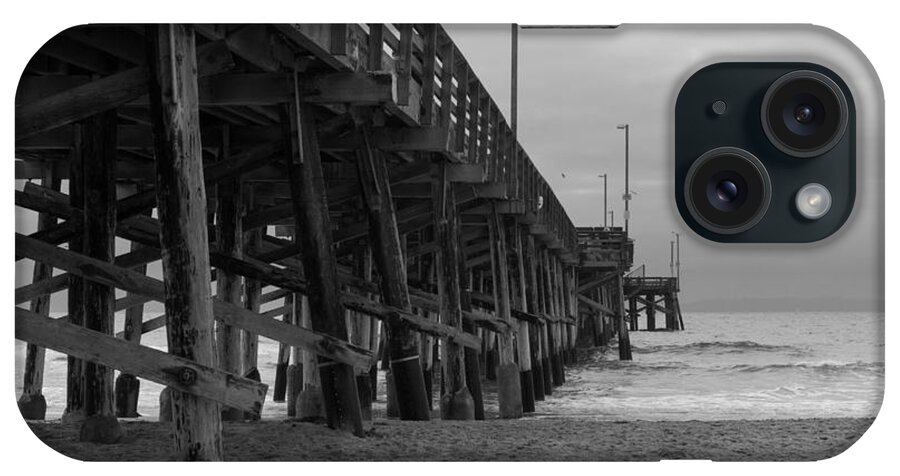 Pier iPhone Case featuring the photograph Newport Beach Pier by Ana V Ramirez