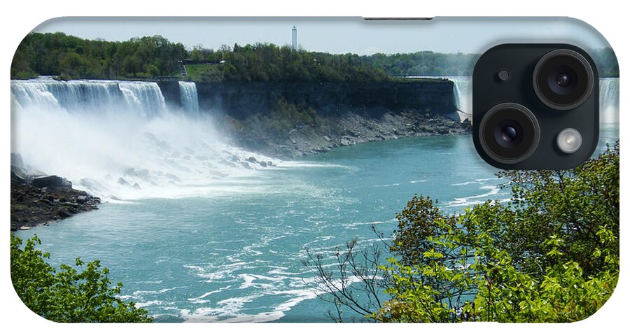 American Falls iPhone Case featuring the photograph Niagara Falls - Springtime by Phil Banks