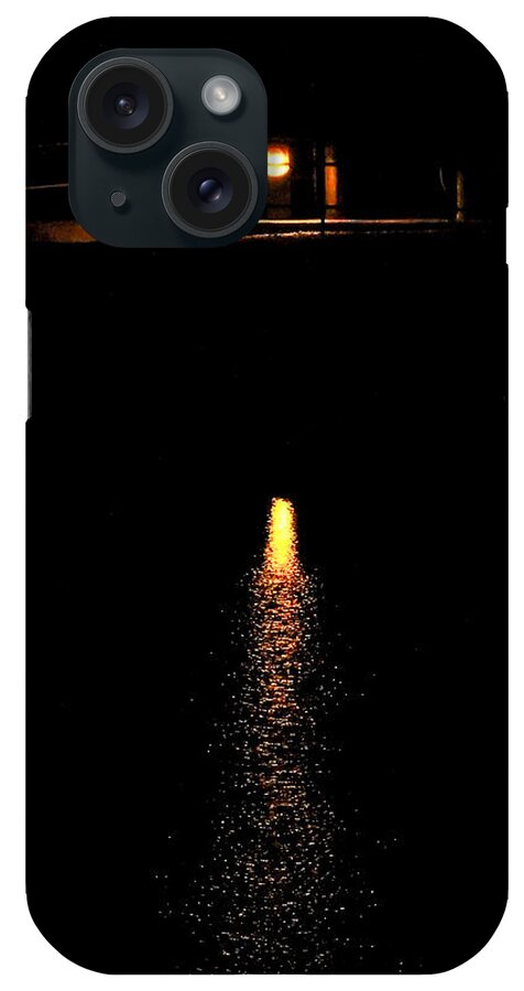 Docks iPhone Case featuring the photograph Night watch by Glenn Feron