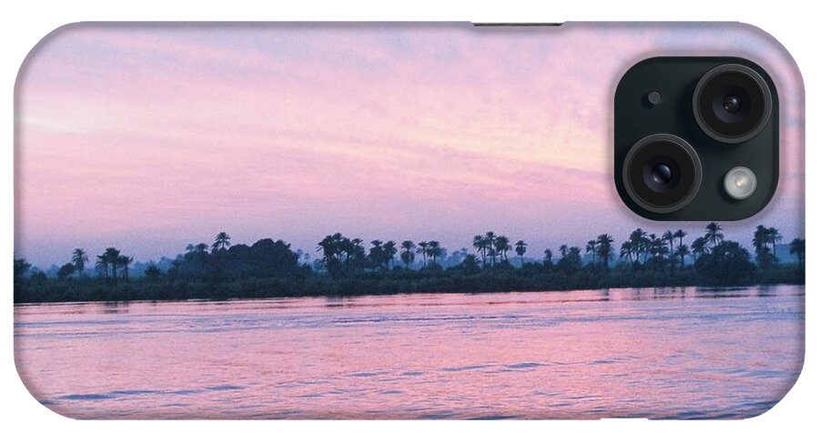 Sunset iPhone Case featuring the photograph Nile Sunset by Cassandra Buckley