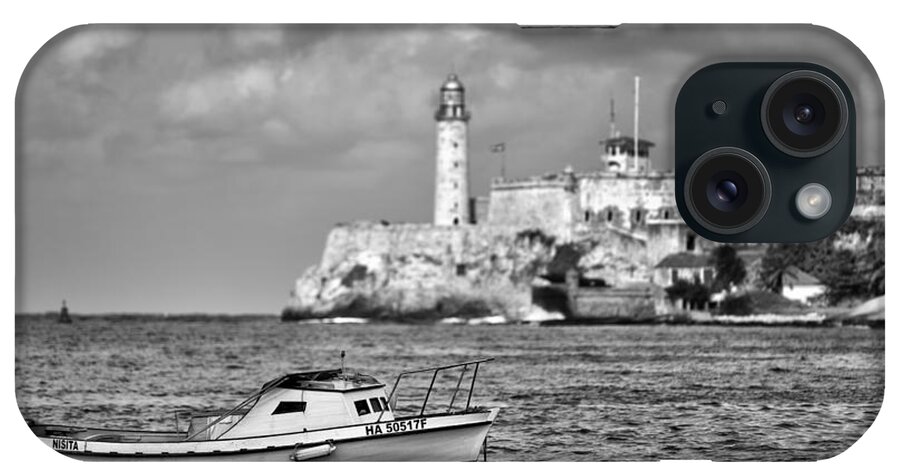 Habana iPhone Case featuring the photograph Nisita in Havana bay by Jose Rey