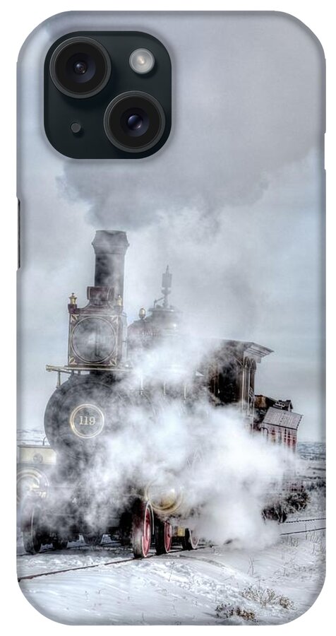 Engine iPhone Case featuring the photograph No 119 by David Andersen