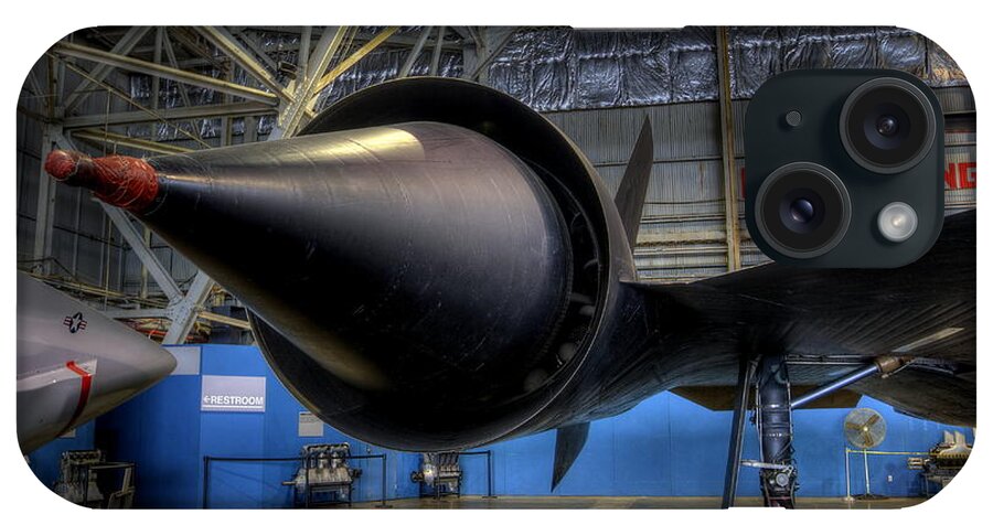 Lockheed iPhone Case featuring the photograph No Smoking JP-7 by David Dufresne