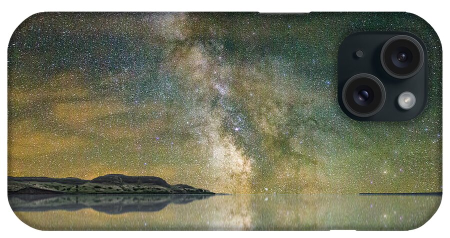 Milkyway iPhone Case featuring the photograph North Bend Milky Way by Aaron J Groen