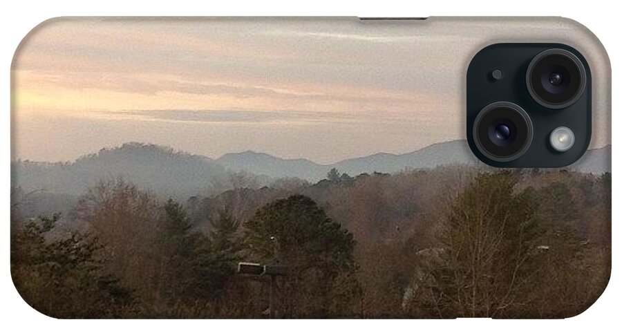 Mountains iPhone Case featuring the photograph North Carolina by Megan Mjaatvedt