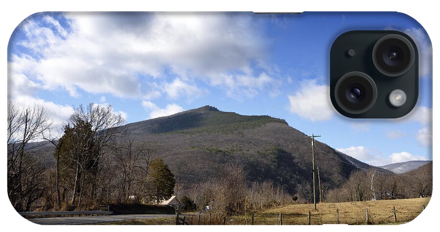 north Fork Mountain iPhone Case featuring the photograph North Fork Mountain - Petersburg WV by Brendan Reals