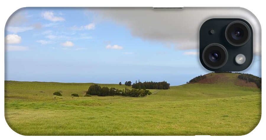 Kona iPhone Case featuring the photograph North Kona Greenscape by Amy Fose