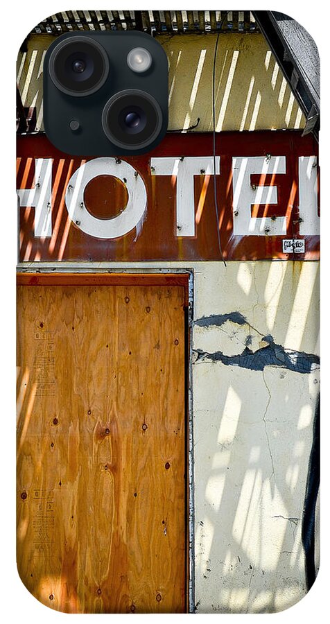 Hotel iPhone Case featuring the photograph Not Open by Jon Exley