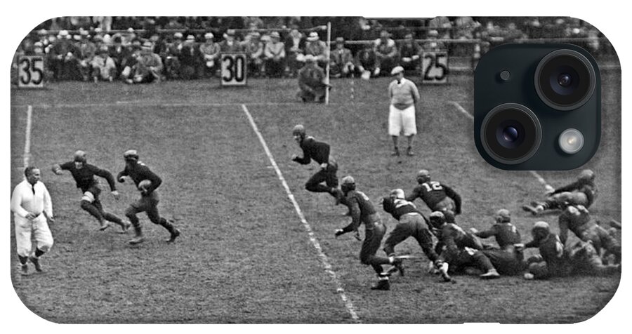 1928 iPhone Case featuring the photograph Notre Dame Versus Army Game by Underwood Archives