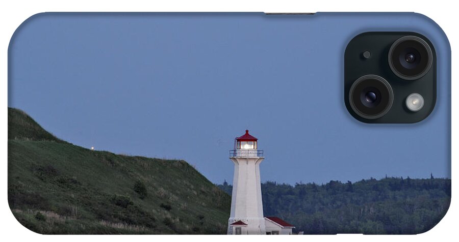Nova Scotia iPhone Case featuring the photograph Nova Scotia Lighthouse by Nancy De Flon