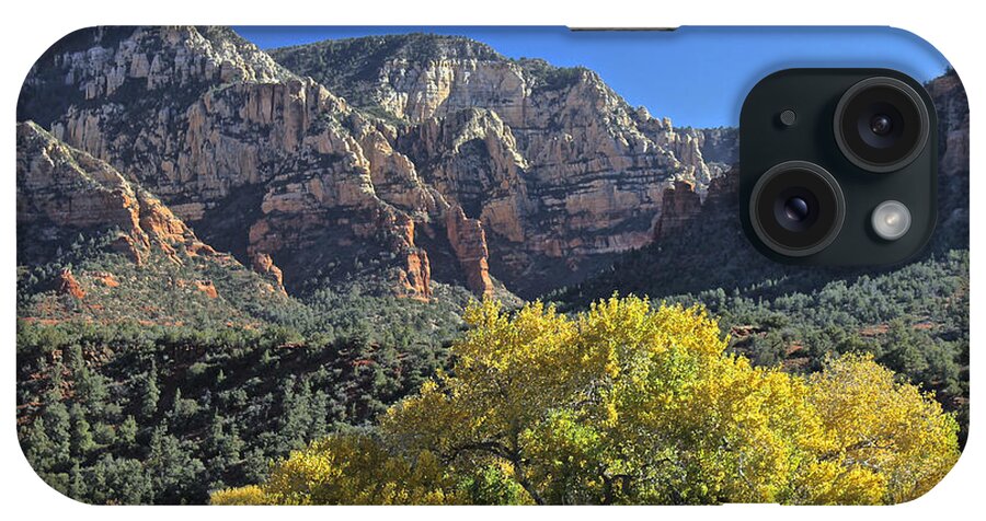 Sedona iPhone Case featuring the photograph November in Sedona by Penny Meyers