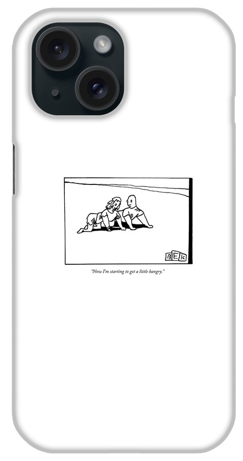 Now I'm Starting To Get A Little Hangry iPhone Case