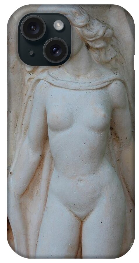 Nude iPhone Case featuring the photograph Nude Lady Statue by Cynthia Snyder