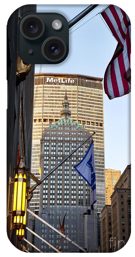 New York iPhone Case featuring the photograph NYC MetLife by Brian Jannsen