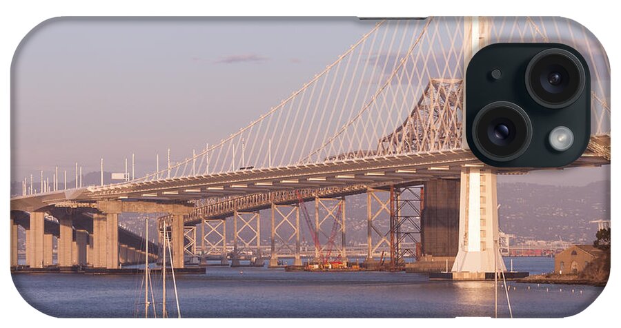 California iPhone Case featuring the photograph Oakland Bridge by Alexander Fedin