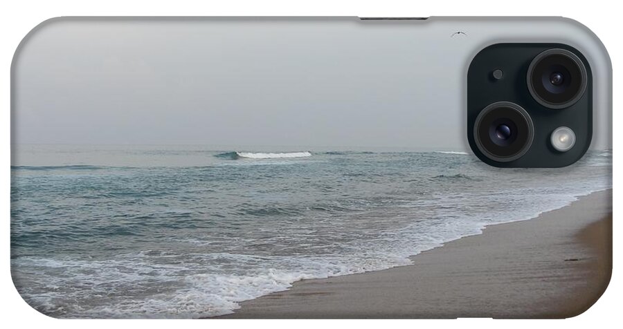 Beach iPhone Case featuring the photograph Ocean at Buxton NC 4 by Cathy Lindsey