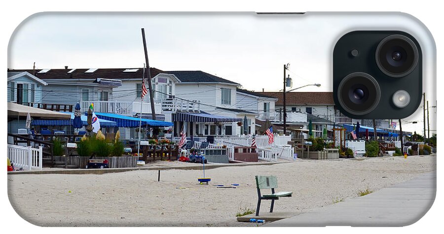Rockaway Point iPhone Case featuring the photograph Ocean Promenade Sugar Bowl to Reid Summer 2012 by Maureen E Ritter