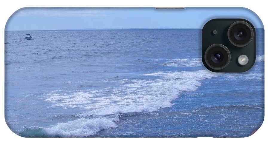 Seascape iPhone Case featuring the photograph Ocean Rhythm by Loretta Pokorny