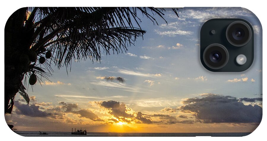 Sunrise iPhone Case featuring the photograph Oceanfront Park Sunrise 1 by Don Durfee