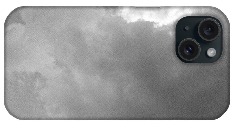 Summer iPhone Case featuring the photograph Odd Stormy Skies. Should Have Expected by Leslie Moore