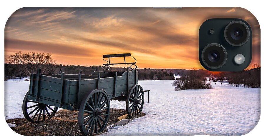 Wagon Hill iPhone Case featuring the photograph Off into the sunset by Scott Thorp