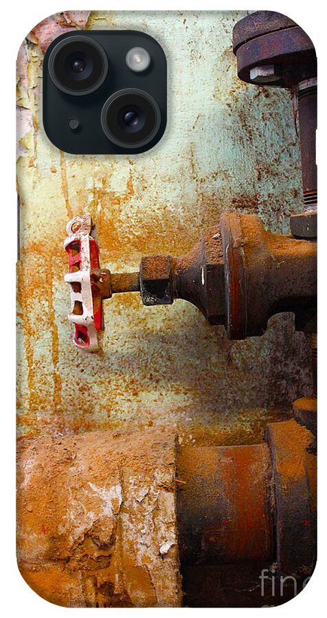 Rust iPhone Case featuring the photograph Off by Nina Silver