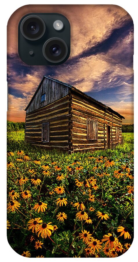 Cabin iPhone Case featuring the photograph Off the Grid by Phil Koch