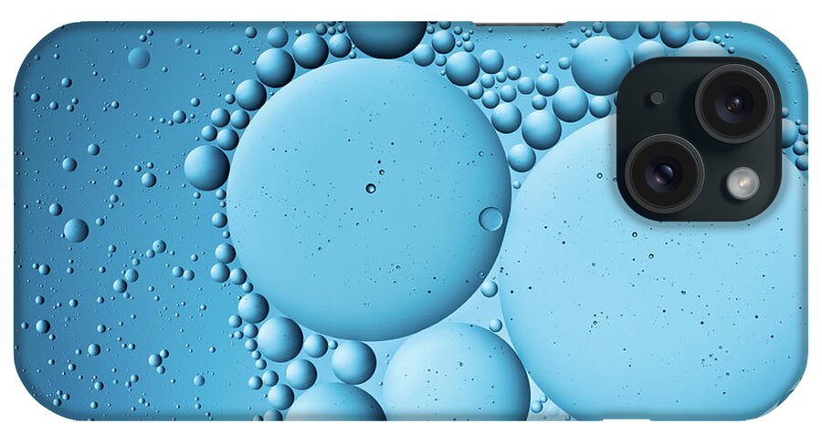 Color Image iPhone Case featuring the photograph Oil In Water by Daitozen