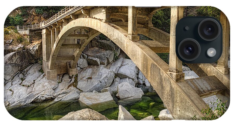 Bridge iPhone Case featuring the photograph Old Arch Bridge by Dianne Phelps