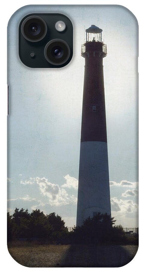 Barnegat Lighthouse iPhone Case featuring the photograph Old Barney Sundown 3 by Marianne Campolongo