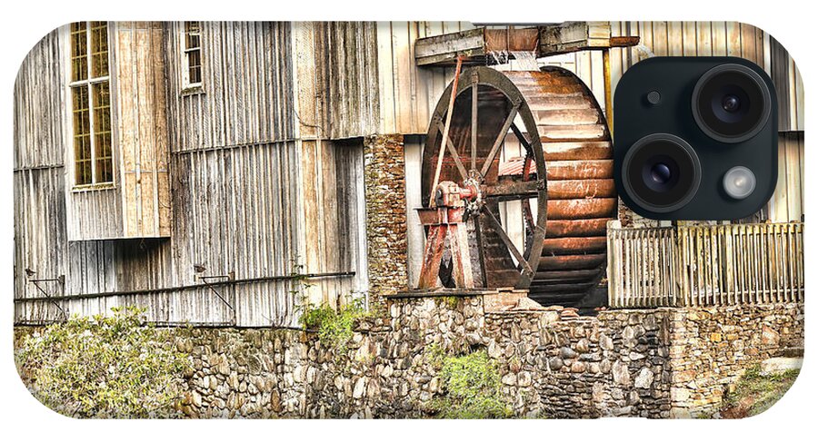 Saw Mill iPhone Case featuring the photograph Old Cherokee Mill by Scott Hansen