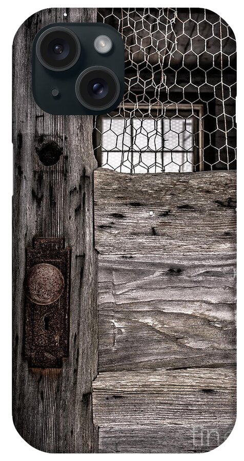 New Hampshire iPhone Case featuring the photograph Old Chicken Coop by Edward Fielding
