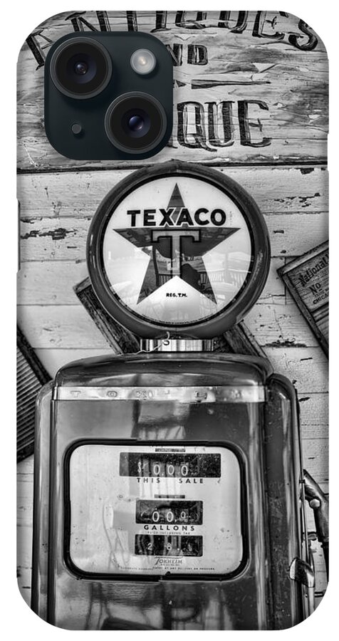 Gas Pump iPhone Case featuring the photograph Old Fashioned by Heather Applegate