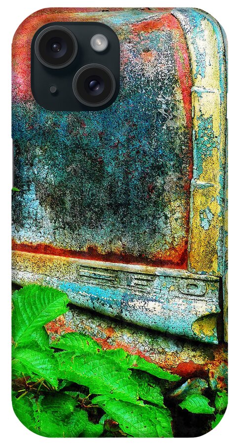 Old iPhone Case featuring the painting Old Ford #1 by Sandy MacGowan
