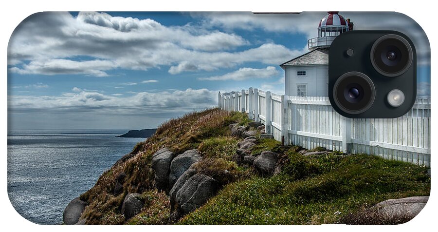 Newfoundland iPhone Case featuring the photograph Old Light House by Patrick Boening