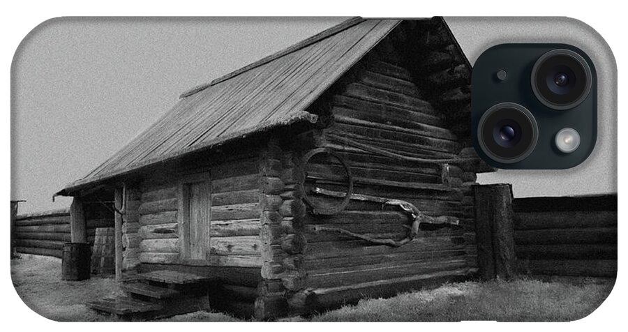 Old Peasant House iPhone Case featuring the photograph Old Peasant house 2 by Evgeniy Lankin