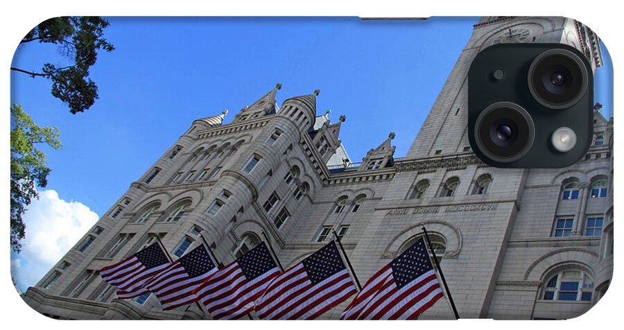 Old Post Office iPhone Case featuring the photograph The Old Post Office Or Trump Tower by Cora Wandel